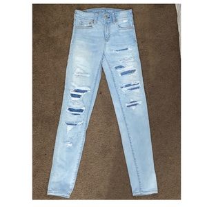 Size 4 , hi-rise jeggings